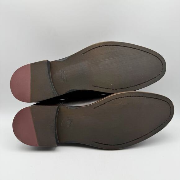 JOHNSTON & MURPHY Mens Conard 2.0 Dress Shoes US 13D Mahogany Brown Leather NIB - Picture 11 of 12